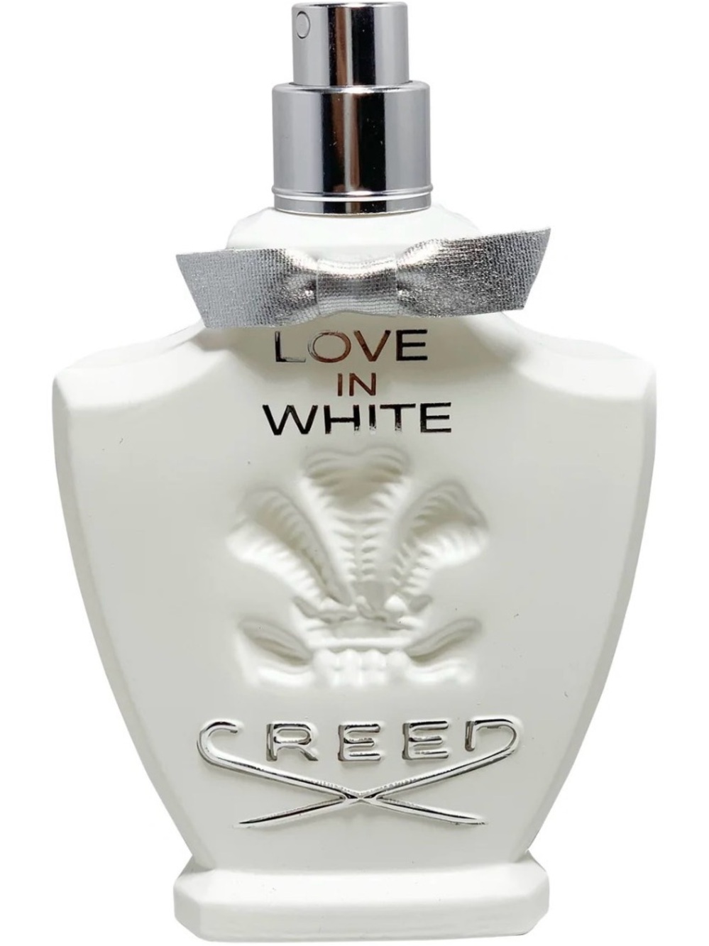 Creed Love in White — White Bottle with Silver Bow